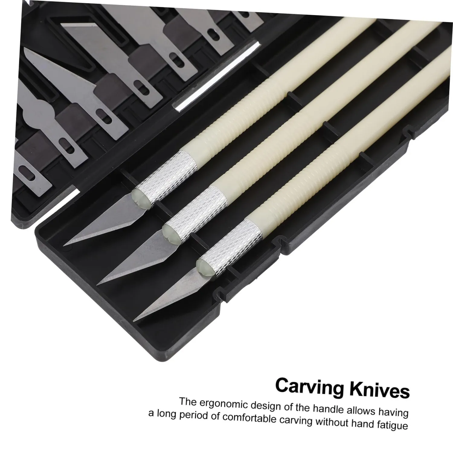 Angoily Set 3 Cutter Precisione con 10 Lame Inox