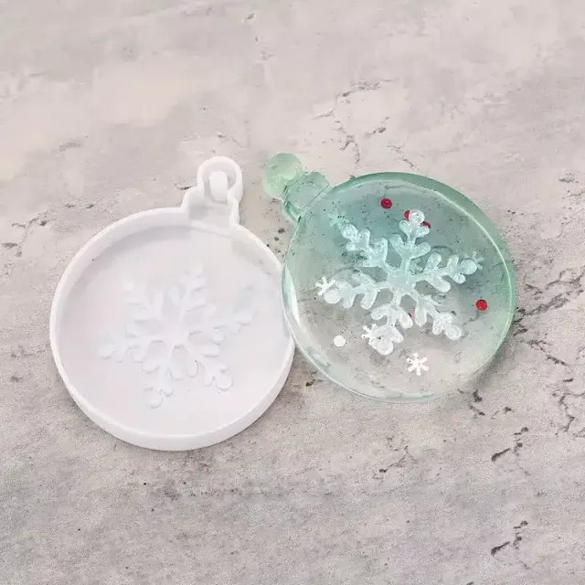Naturesin Stampo Rotondo fiocco di neve stampo natale