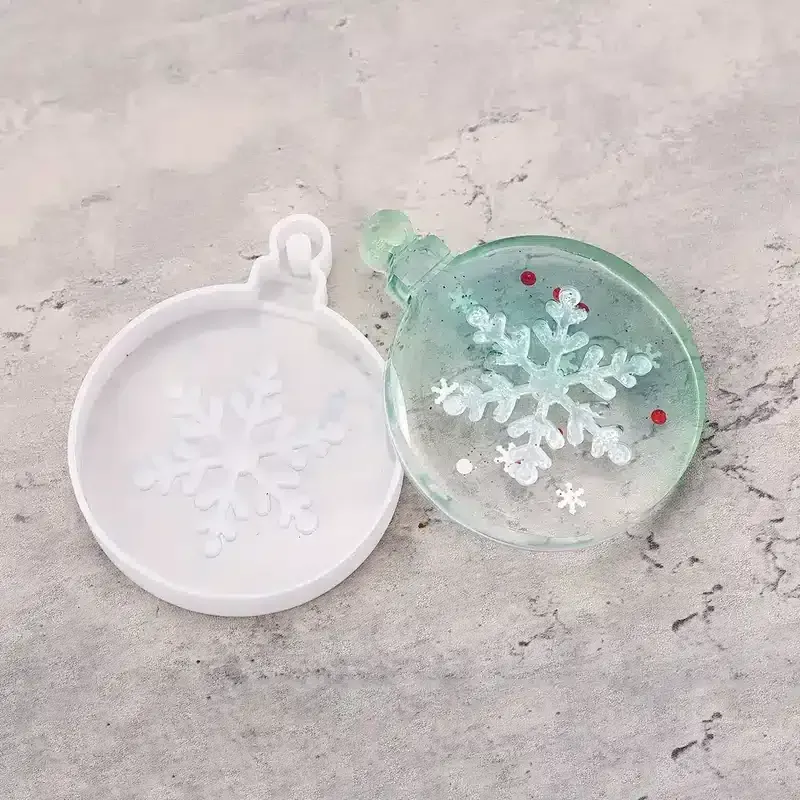Naturesin Stampo Rotondo fiocco di neve stampo natale