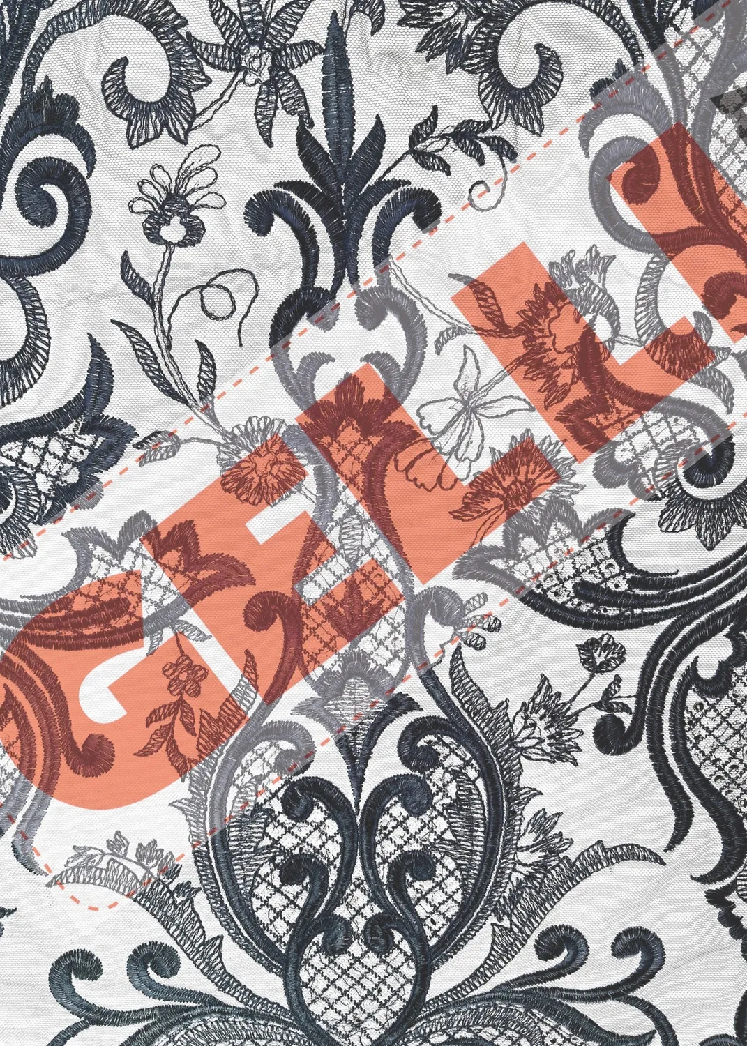 Gelli Arts Lace Impressions carte transfer 13x18 20 fogli