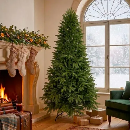 GIODICART Whisper albero di Natale PE 180 cm realistico