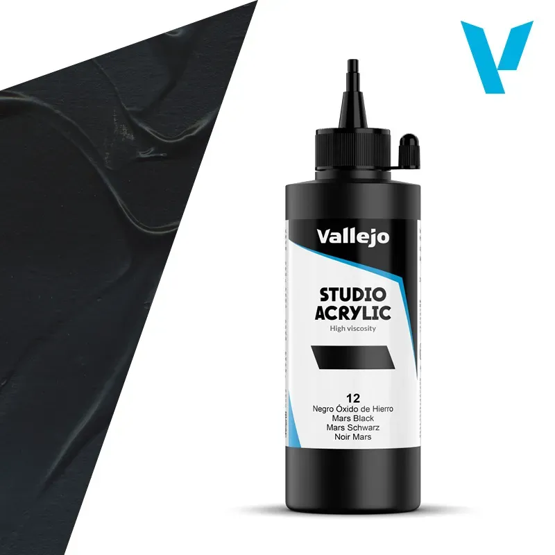 Vallejo Acrylic Studio No 12 colore acrilico 200 ml coprente