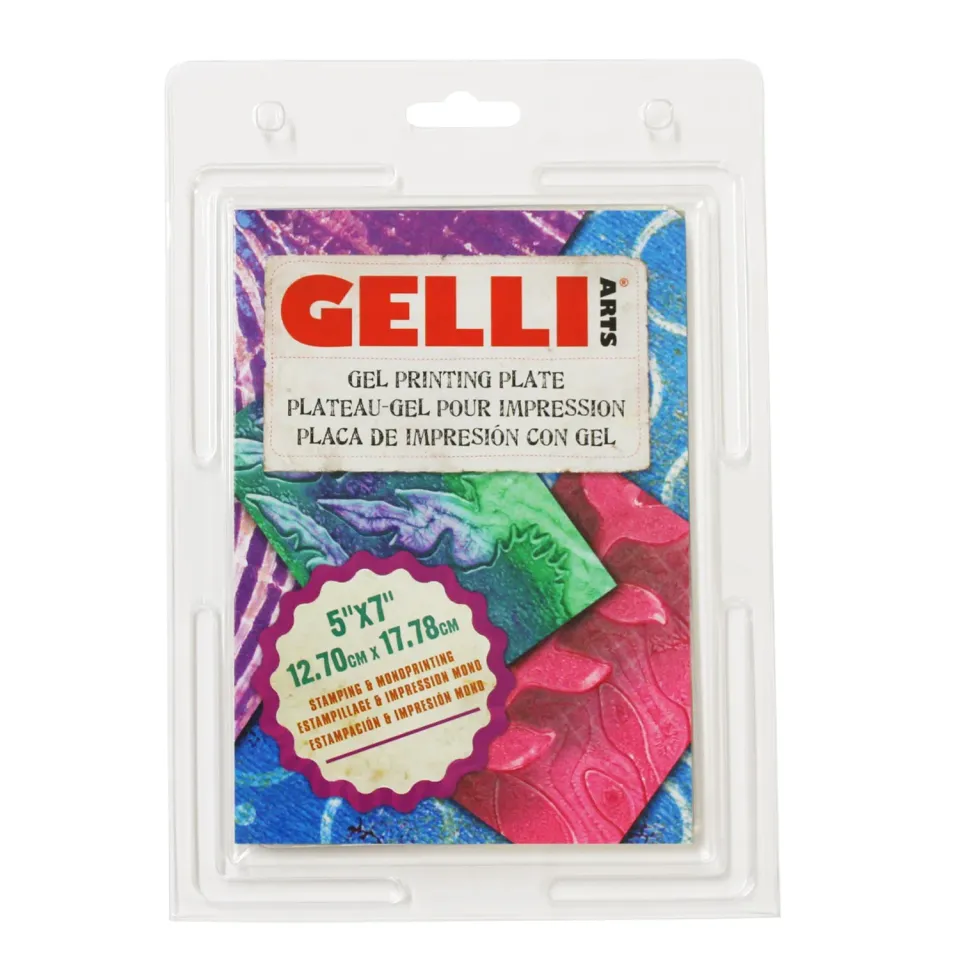 Gelli Arts piastra gel 5"x7" stampa piccola riutilizzabile