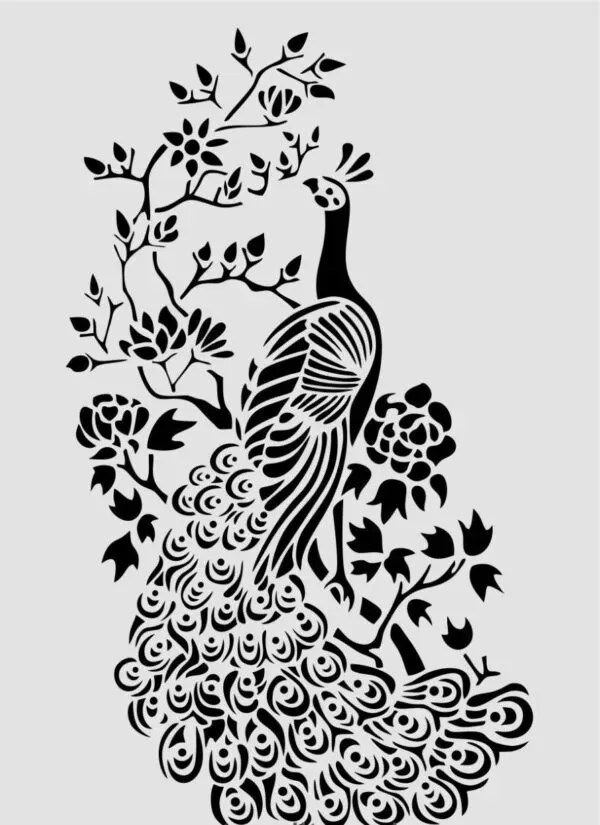 Decofoam KU037 Stencil 25x35 cm motivo decorativo