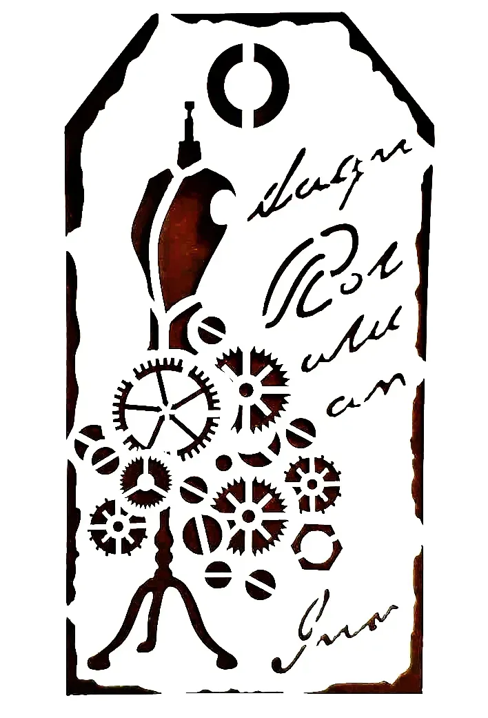 Decofoam S149/4 stencil 30x21 cm riutilizzabile