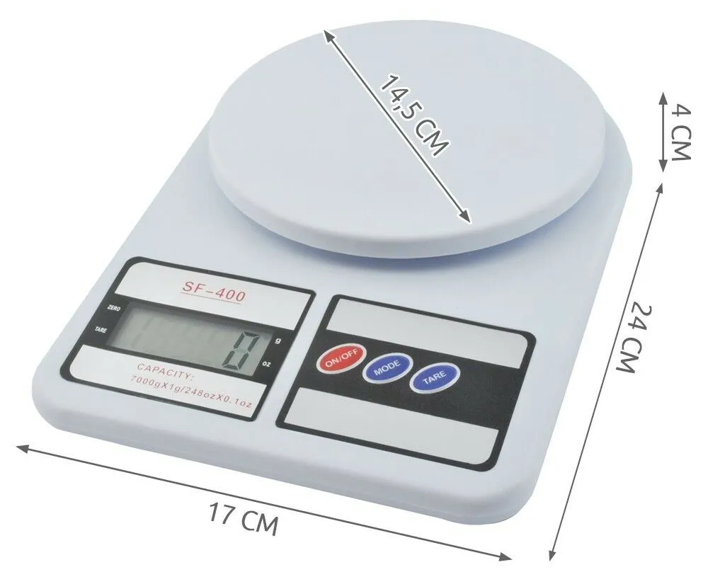 Naturesin SF-400 bilancia digitale precisione 1g-7kg