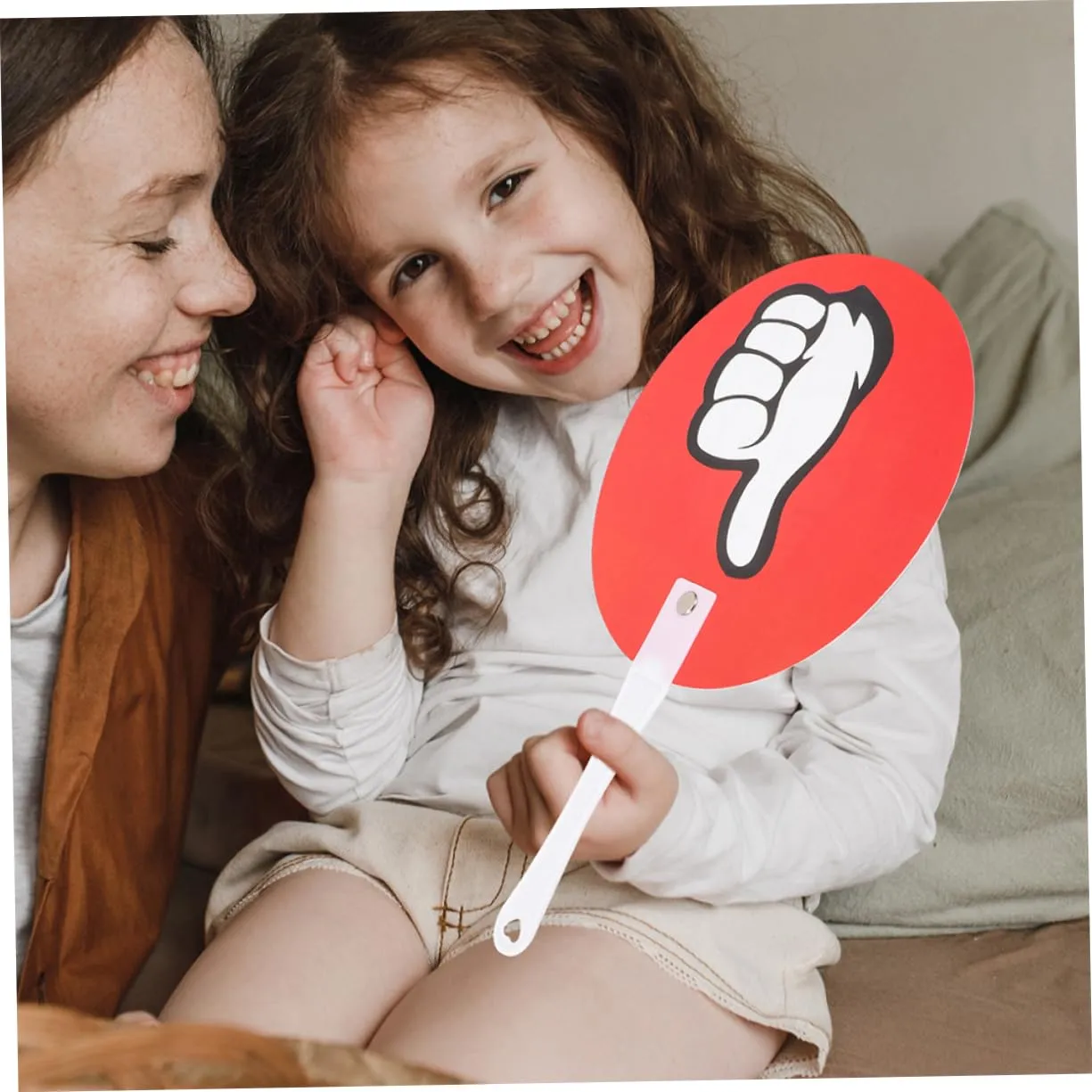 Angoily Thumbs Up Paddles 40 pezzi Sì No plastica voto