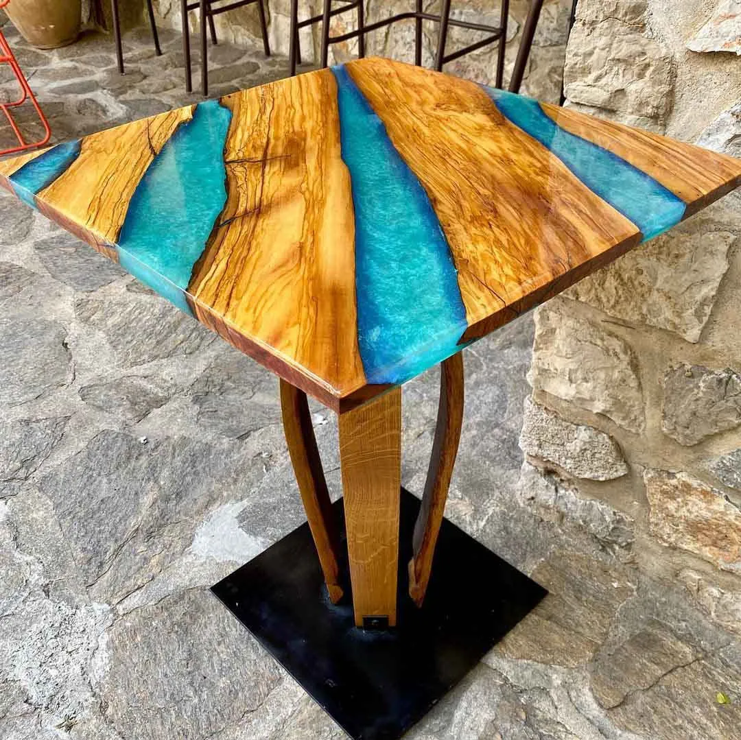 Naturesin EPOXYTABLE 5-FIVE Kit Tavolo Legno Resina 9 kg