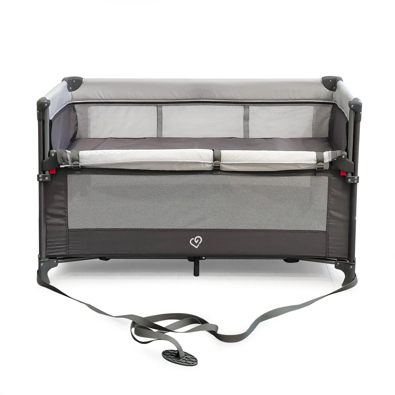 Giodicart GioJoy Deluxe lettino da viaggio grigio 2 livelli