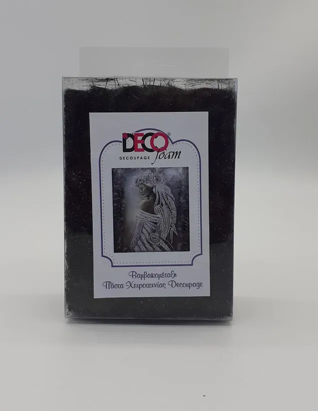 Deco Foam 6001 Preto pasta 3D 70 g nera coprente