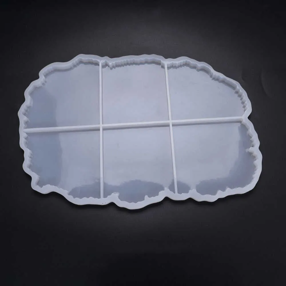 Naturesin Stampo Silicone 6 sottobicchieri resina