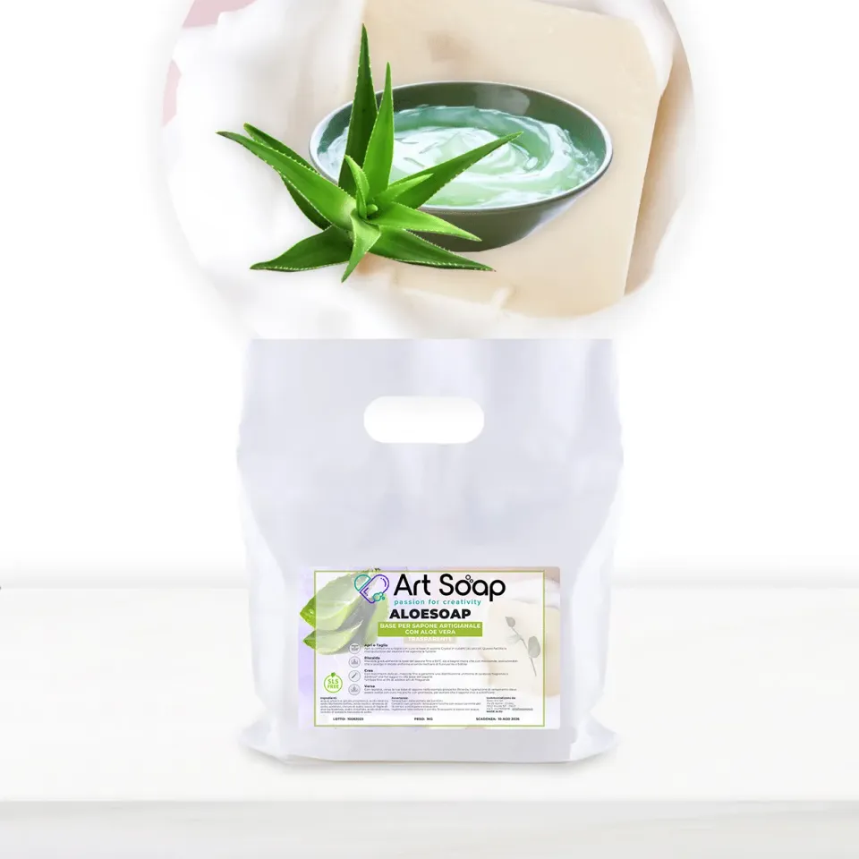 Naturesin AloeSoap base trasparente sapone aloe vera