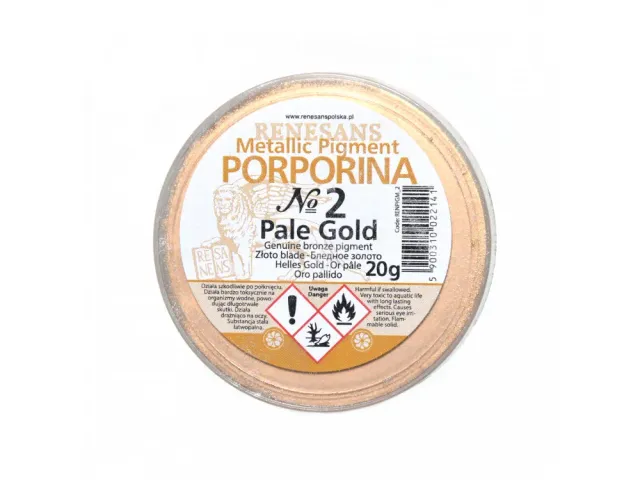 Deco Foam Pale Gold porporina oro 20 gr