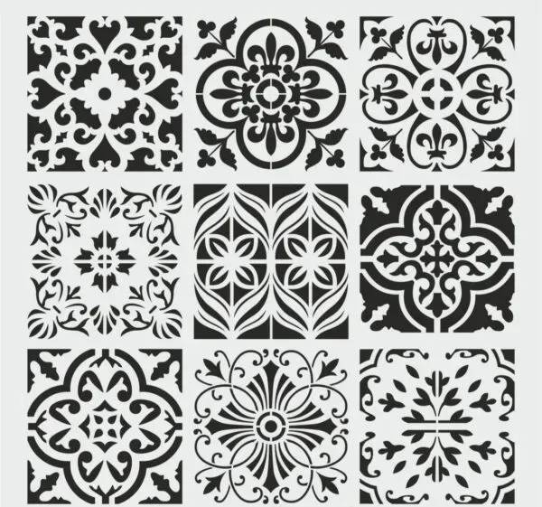 Deco Foam HD104 stencil 50x50 cm decorativo
