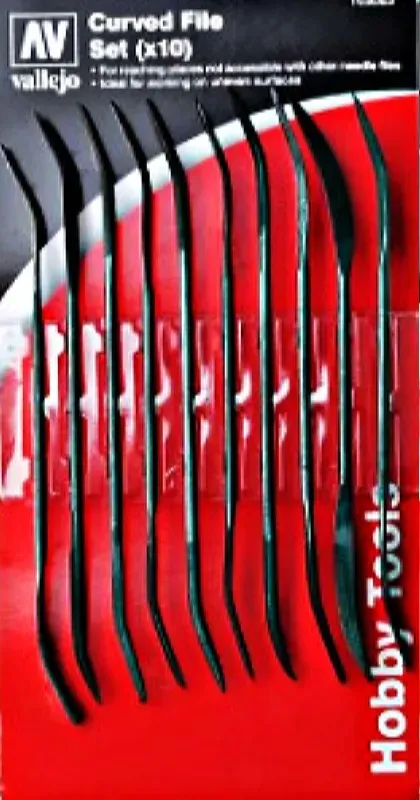 Vallejo VAL03003 set lime curve modellismo 10 pezzi