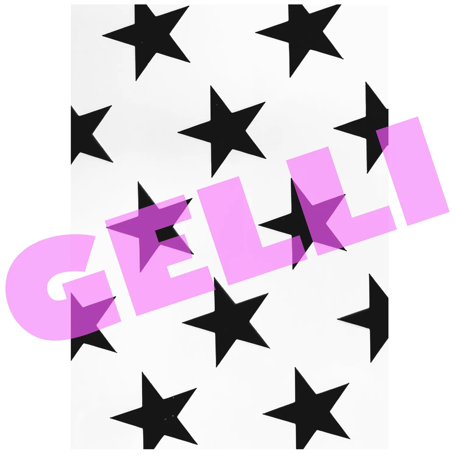 Gelli Arts First Flag & Stars image transfer 20 fogli