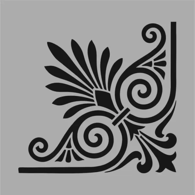 Deco Foam KO006 stencil decorativo 30x30 cm riutilizzabile