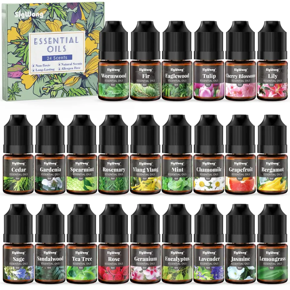 Sigwong oli essenziali 24x6 ml concentrati