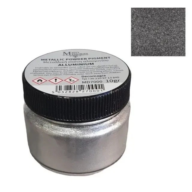 Deco Foam pigmento metallico alluminio 20gr porporina