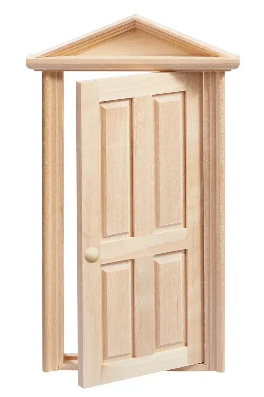 Deco Foam Porticina Legno Apribile 18x10,5cm 3481057