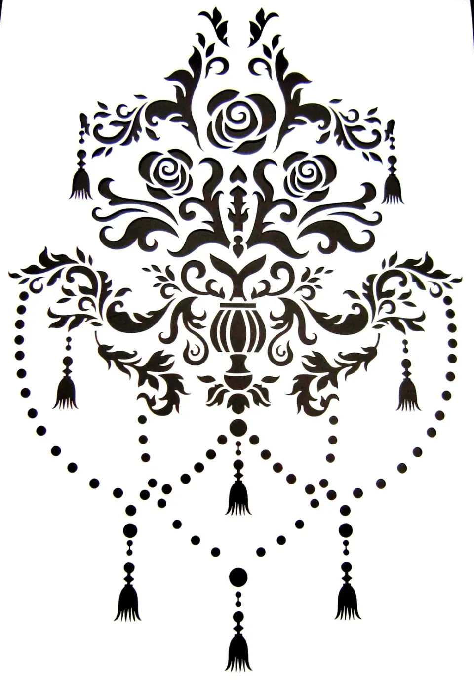 Deco Foam HD072 Stencil 50x35 cm
