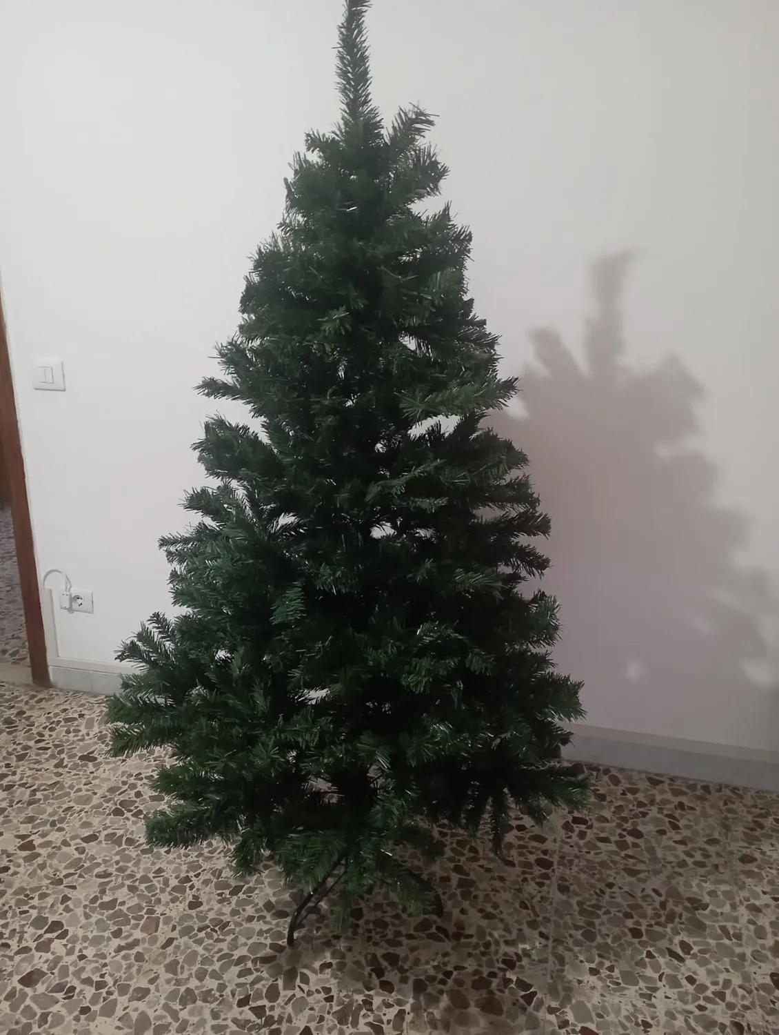 GIODICART Albero di Natale Artificiale PVC 180 cm 647 Rami
