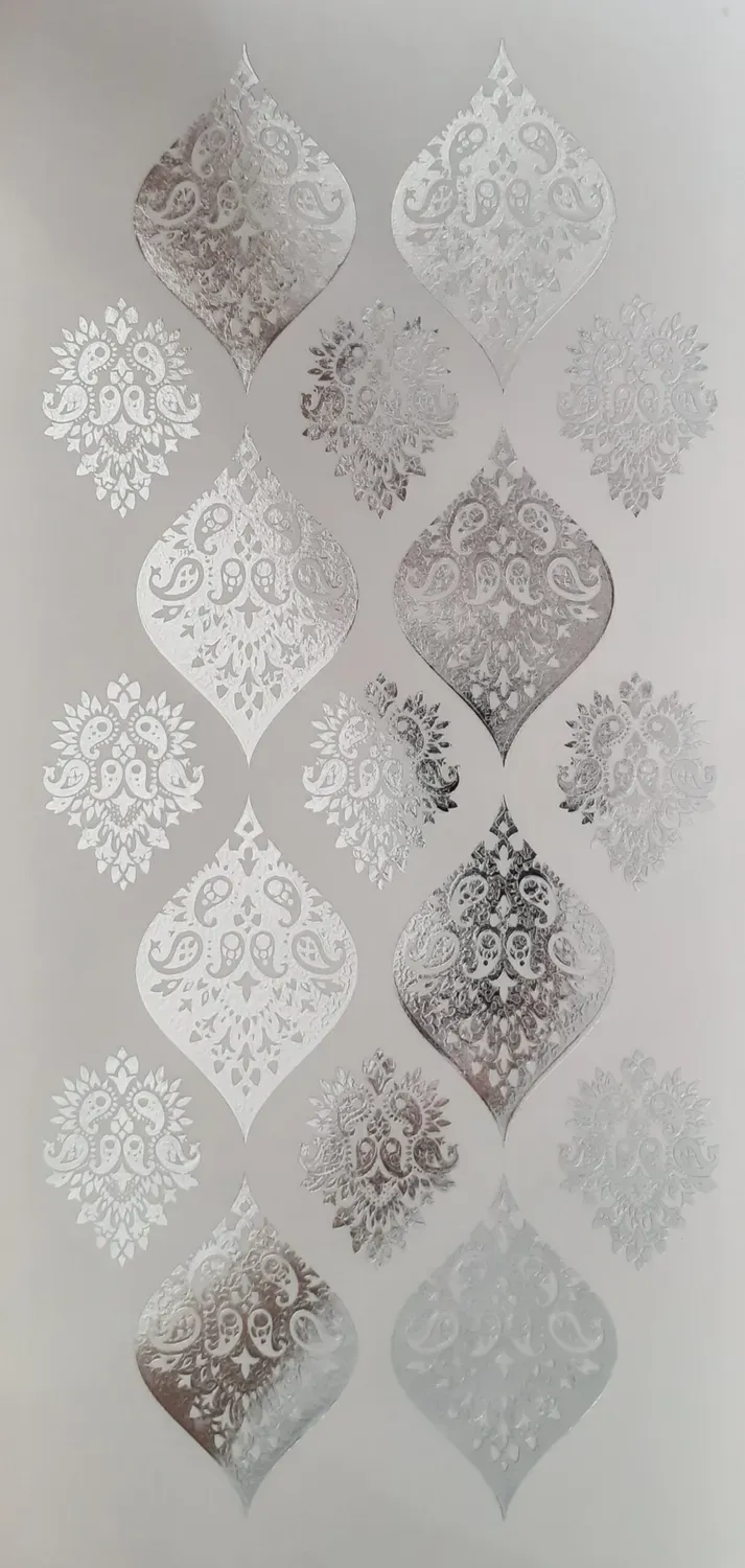 Deco Foam VT06 carta riso transfer argento