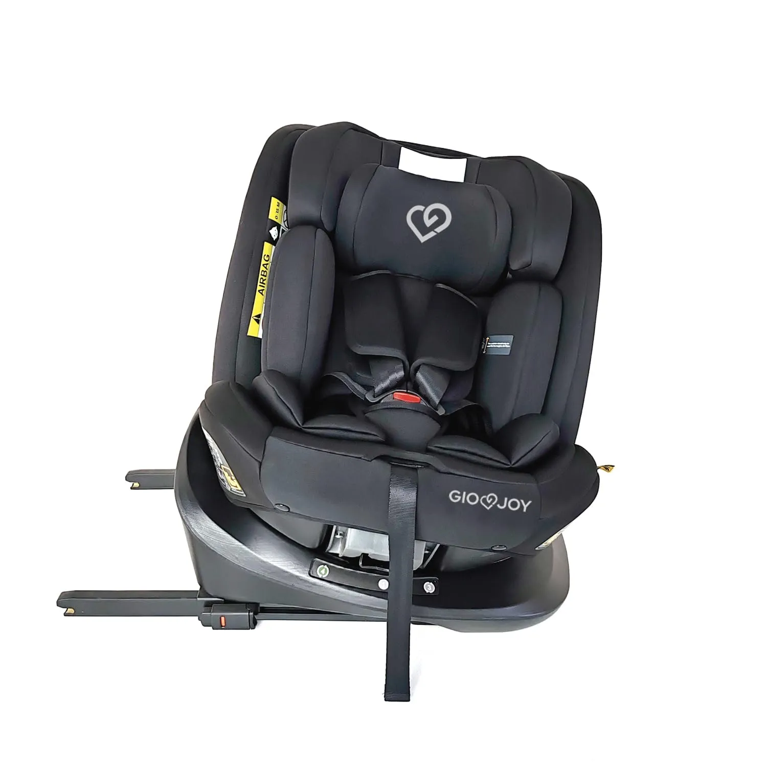 Giodicart GioJoy 360 seggiolino auto nero Isofix 40-150 cm