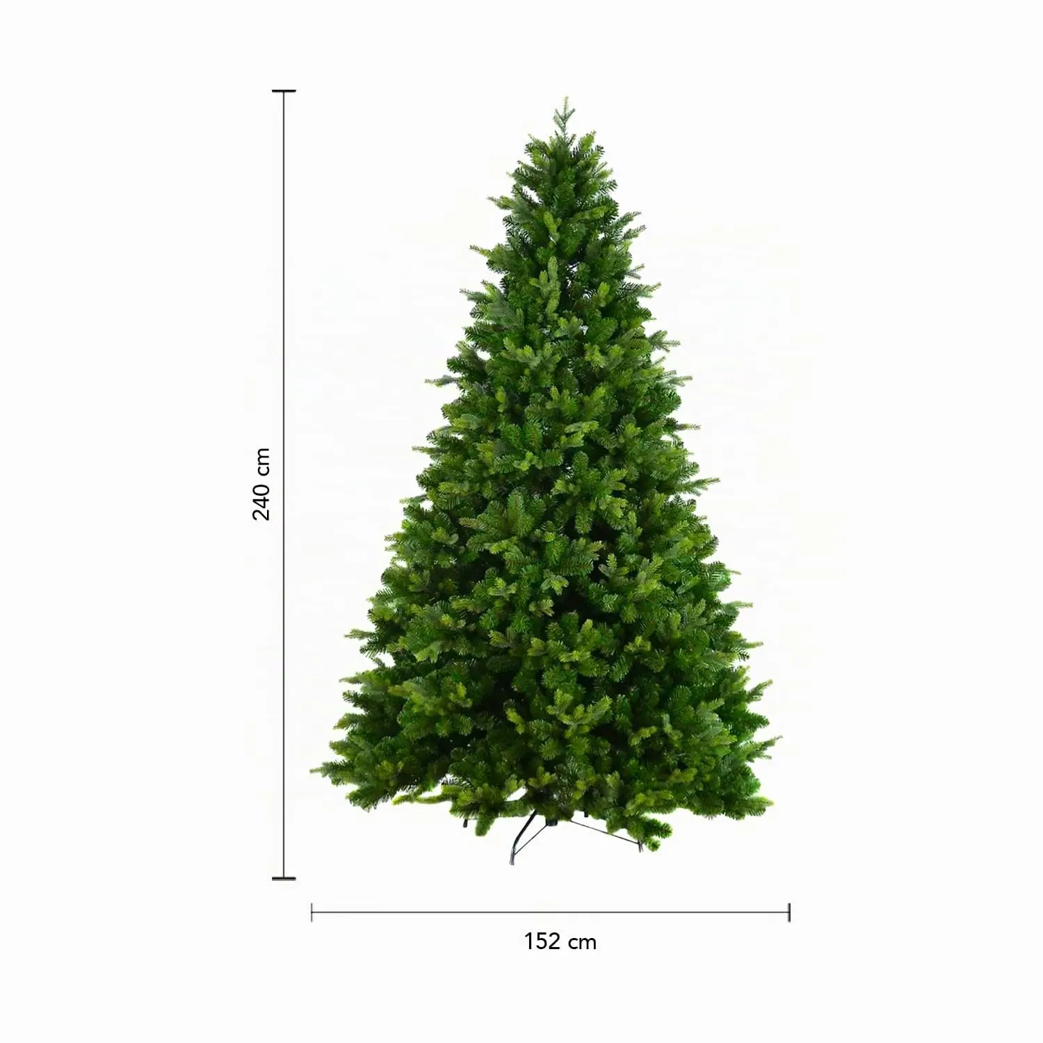 Giodicart Forest Hill Albero Natale Artificiale 240 cm Realistico