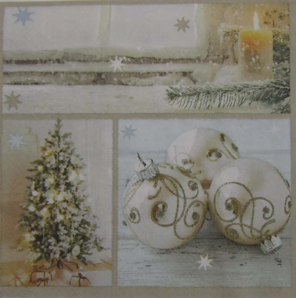 Deco Foam 701 tovagliolo decoupage 33x33 cm coprente