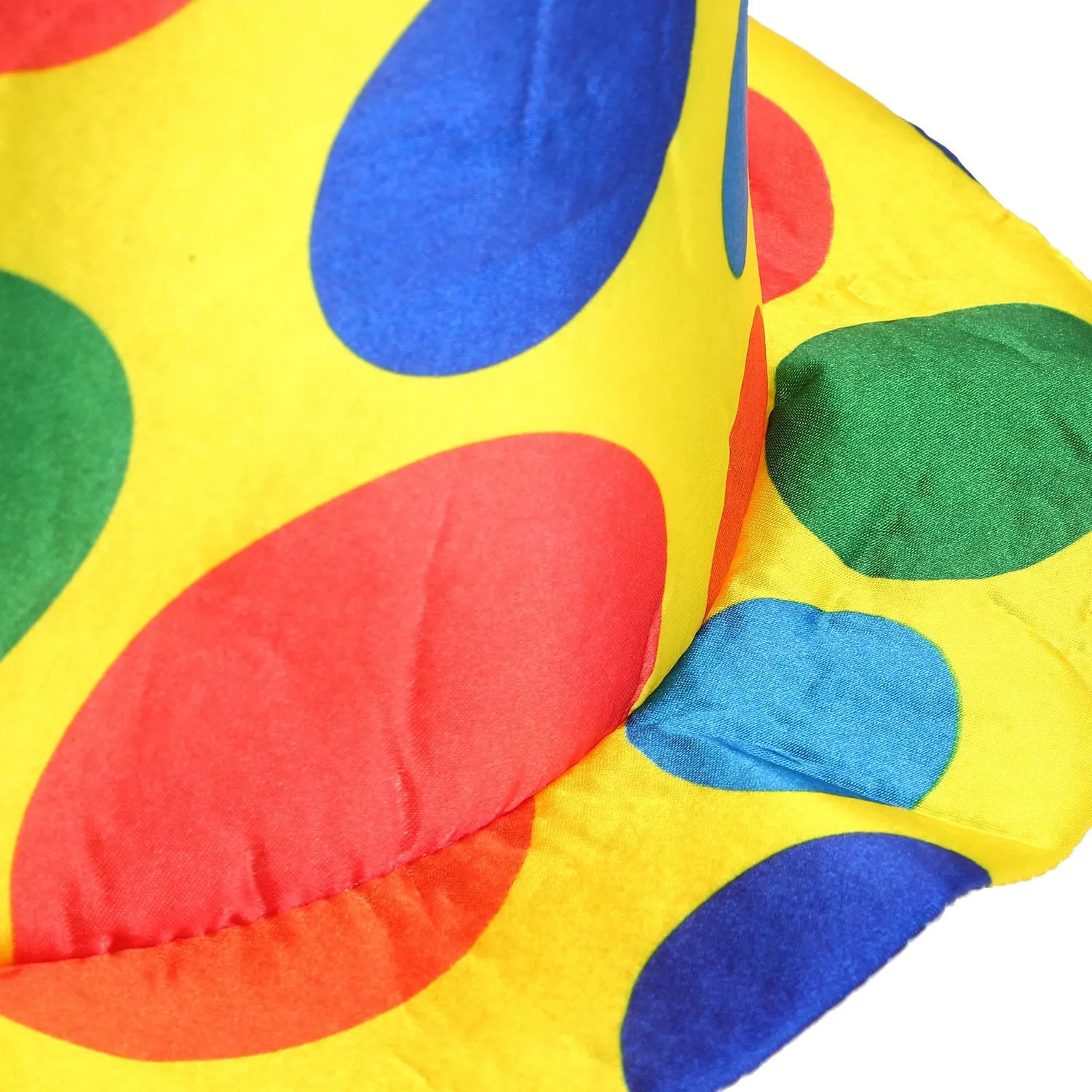 Angoily Cappello Clown Costume Multicolore Tessuto 28cm