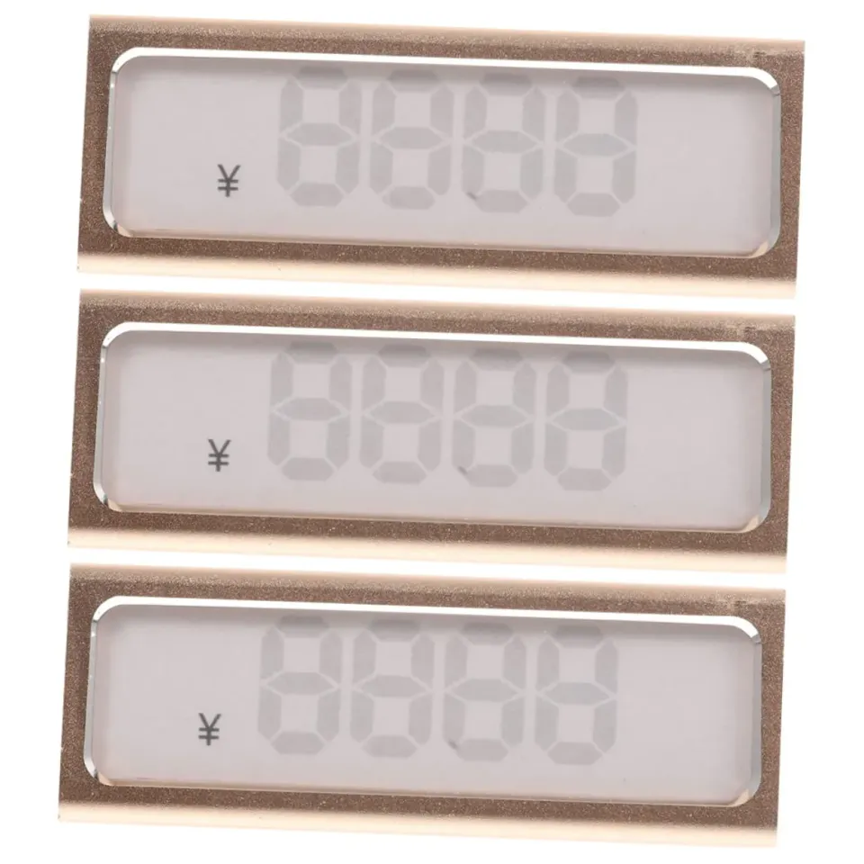 Angoily 3 porta etichette oro alluminio da tavolo prezzi