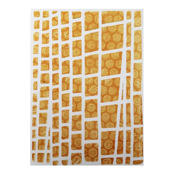 Gelli Arts Ladder stencil architettura 5x7 riutilizzabile