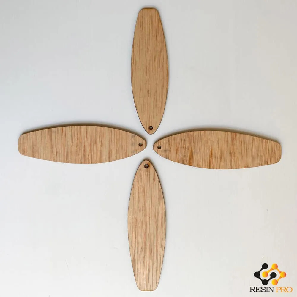 Naturesin Tavola da Surf sottobicchieri legno 16 cm 6 pz marini