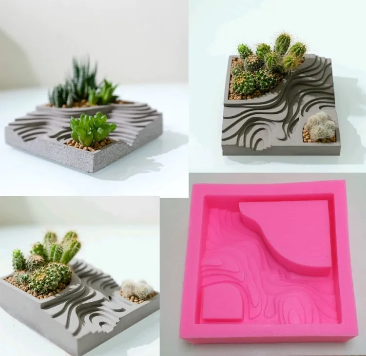 Naturesin Stampo silicone cofanetto portagioie 15 cm