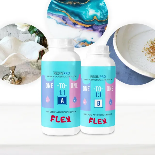 Naturesin One-to-One Flex 1:1 resina epossidica flessibile