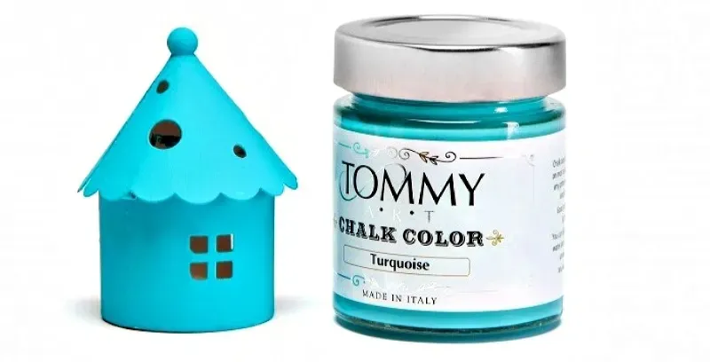 Deco Foam SH140700 acrilico chalk 140ml turchese