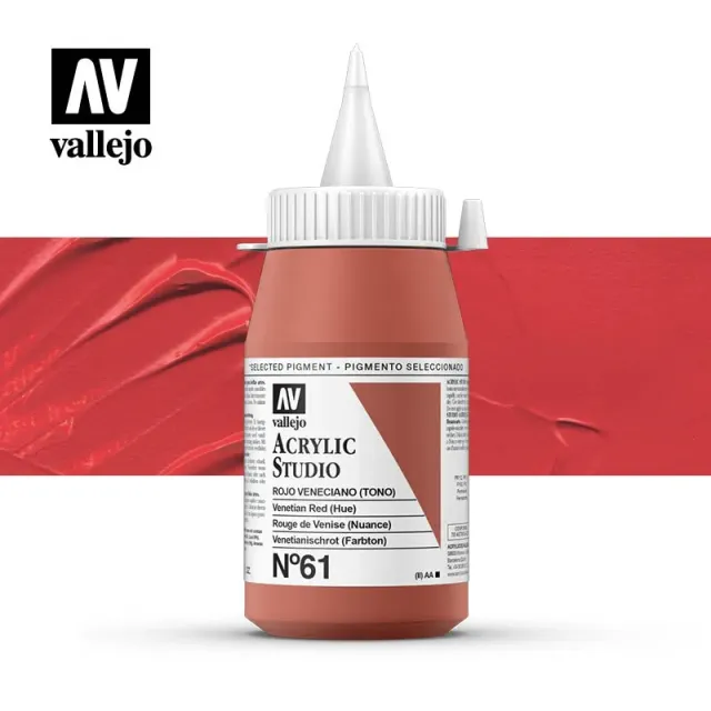 Vallejo Acrylic Studio 61 colore acrilico 500 ml