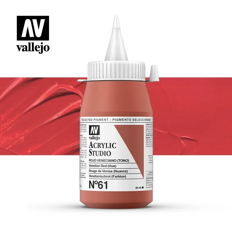 Vallejo Acrylic Studio 61 colore acrilico 500 ml