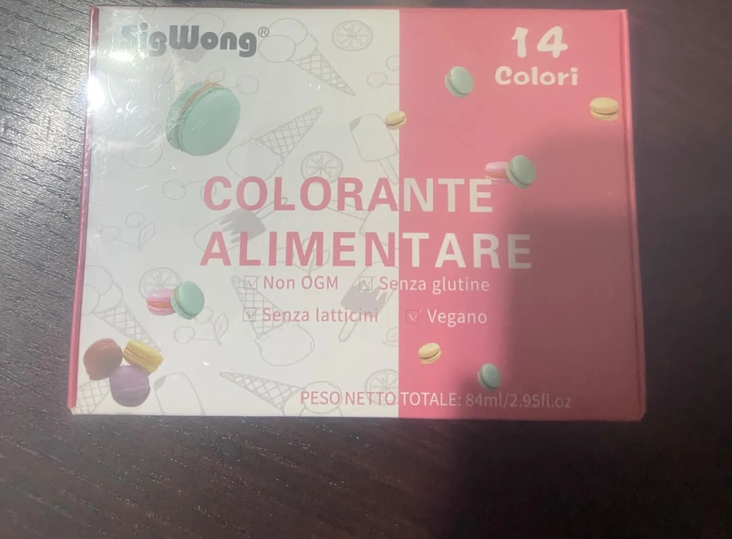 Sigwong 14 coloranti alimentari liquidi 6 ml assortiti
