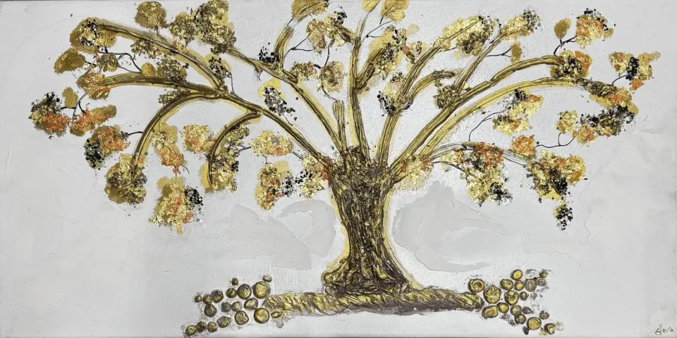 Deco Foam Albero Vita quadro 100x50cm moderno