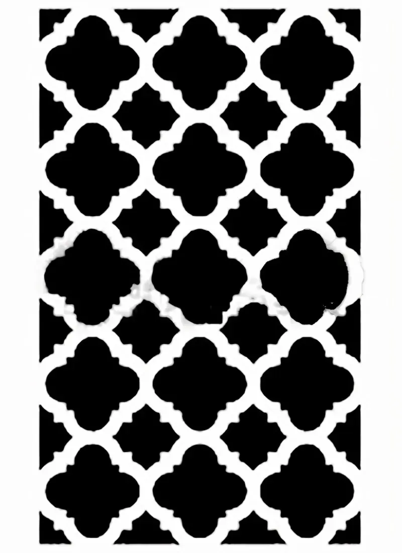 Decofoam R007 stencil 21x30 cm
