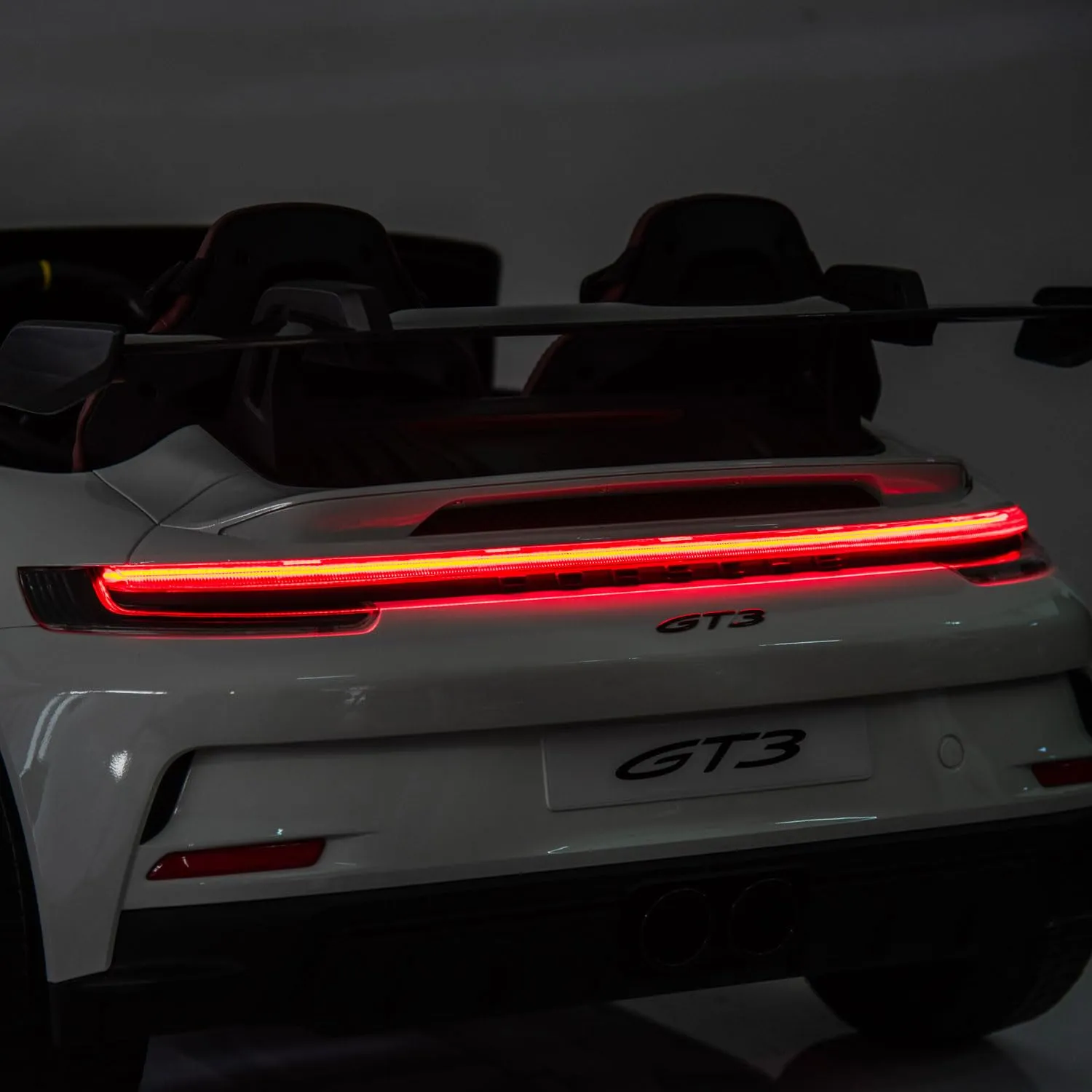 Porsche 911 GT3 auto elettrica bambini bianco 2x35W
