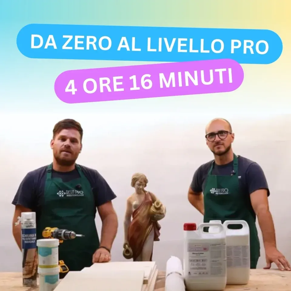 Naturesin ResinPro Academy Corso Avanzato Stampi online