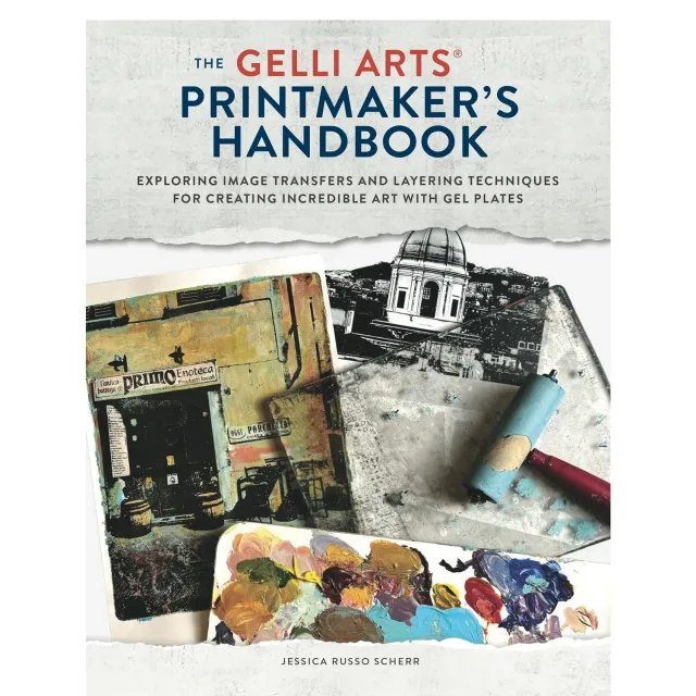 Gelli Arts Printmakers Handbook libro Jessica Russo Scherr
