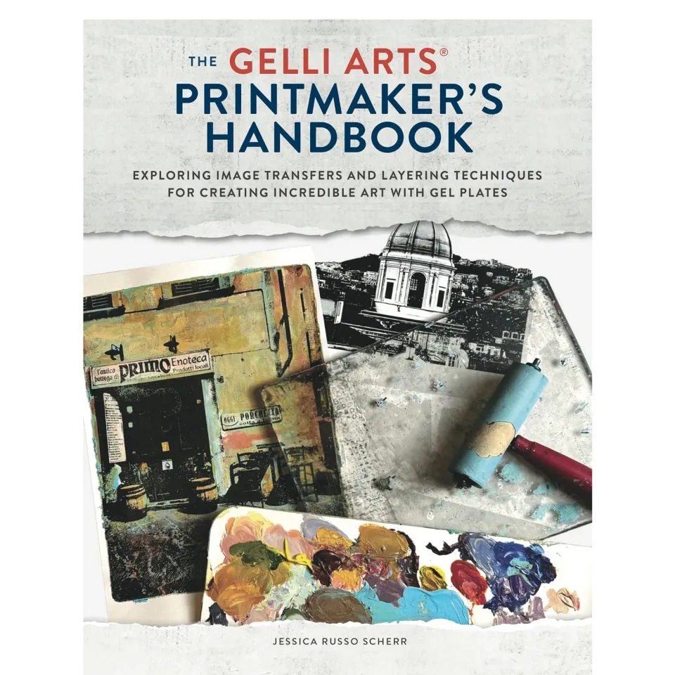 Gelli Arts Printmakers Handbook libro Jessica Russo Scherr