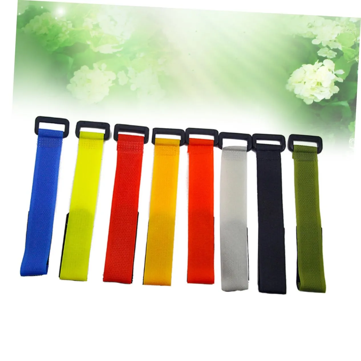 Angoily Fascette Riutilizzabili per Cavi 5 Pezzi Nylon