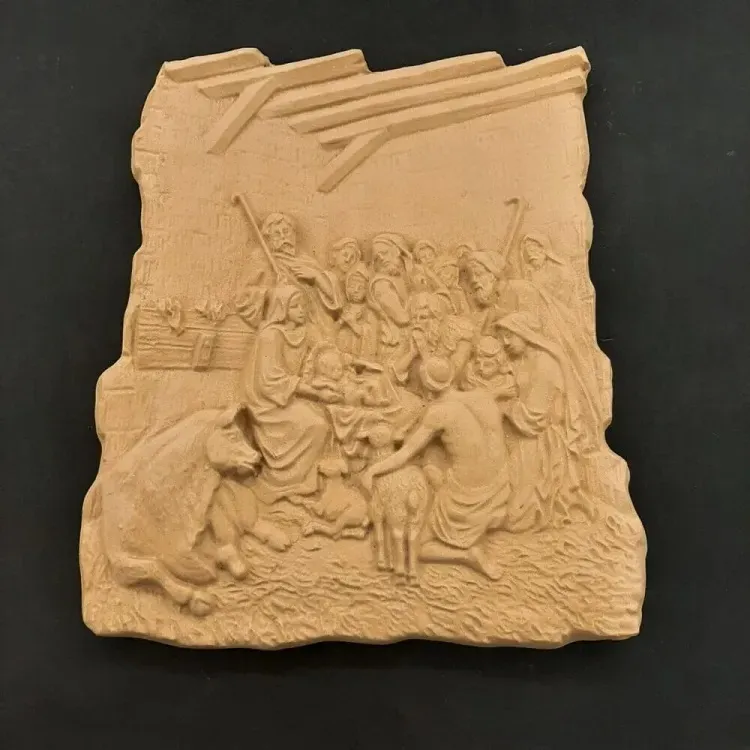 Deco Foam 3678 icona Natività quadro legno 25x29 cm