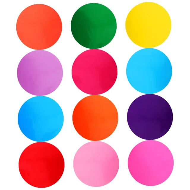 Angoily Etichette Cancellabili 12 Pezzi Colorate Riutilizzabili