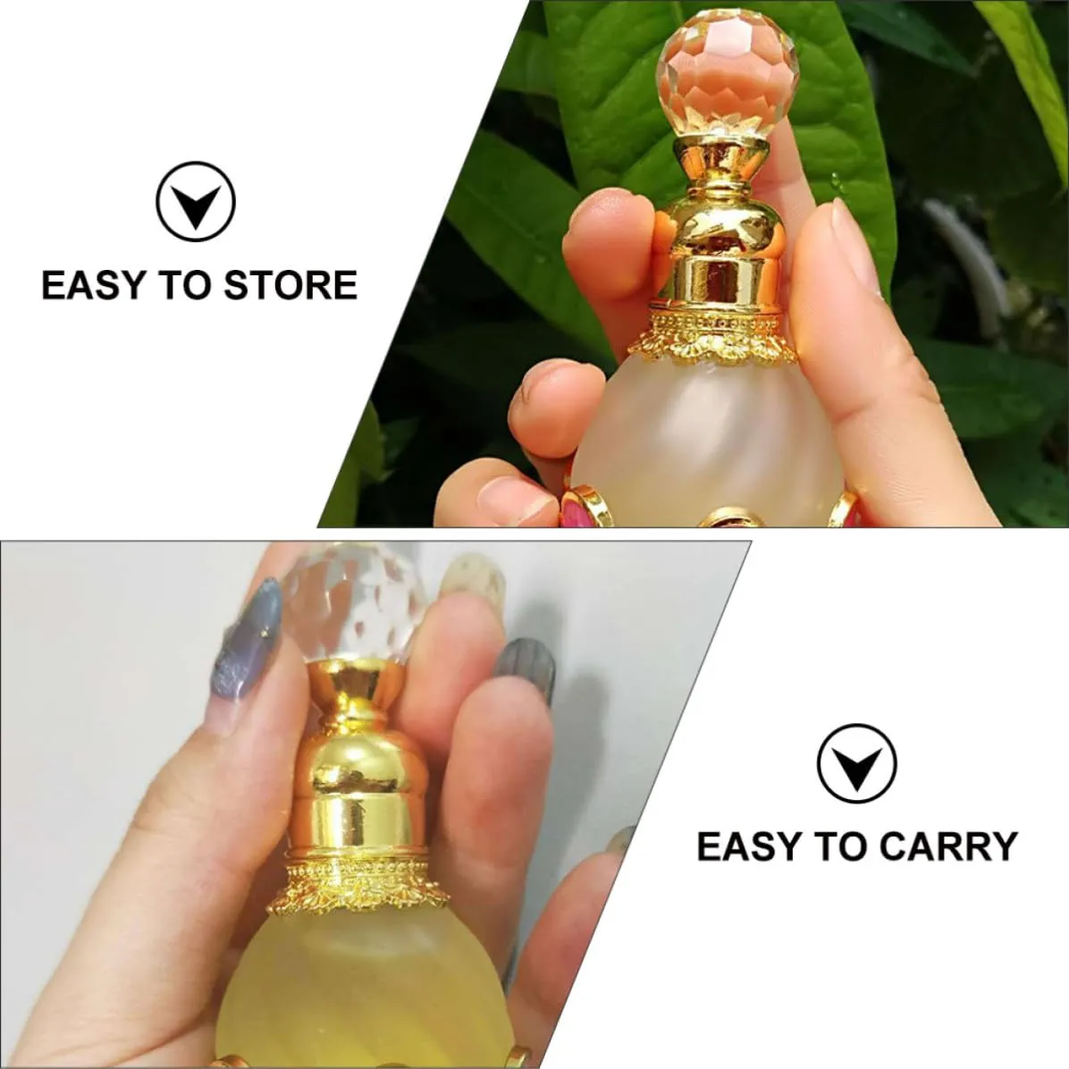 Angoily Flacone Vetro Contagocce Satinato 15ml